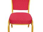 Banquet Chair RED Re Stock