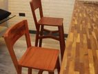 Bar chair | mahogany color