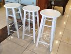 bar stool|Pure white