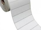 Barcode Label Sticker 50mm x 25mm Thermal Transfer 2ups 4000pcs