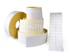 BARCODE LABLE STICKER ROLLS FOR ANY BUSINESS