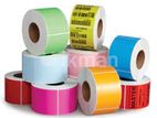 Barcode Lable Sticker Rolls