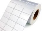Barcode Roll Label 34mm x 25mm (6000pcs/roll) Thermal Transfer