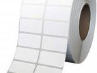 Barcode Roll Label 38mm x 25mm (4000pcs/roll) Thermal Transfer