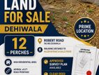 Bare Land For Sale In Robert Road Dehiwala