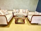 Barely Used Sofa Set With Coffee Table