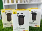 Baseus 10000mAh 22.5W Qpow2 Dual-Cable Power Bank