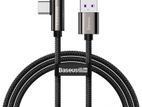 Baseus 1m USB to Type-C 66W Fast Charging Data Cable Legend Series Elbow