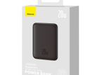 Baseus 20W 10000mah Magnetic mini Wired & Wireless Power Bank - Black