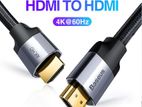 Baseus 2 M 4 K Hdmi Cable | Gold Plated Braided Nylon