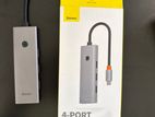 Baseus 4 - Port Expansion Usb C Hub | Type To
