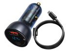 Baseus 65w car charger with Cable