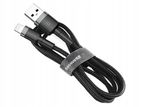 Baseus Cafule 1M USB iPhone Charger Lightning 2.4A Data Cable