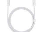 Baseus Dynamic S 1m Fast Charging Data Cable Type-C to 100W White