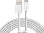 Baseus Dynamic Series 2M 100W Fast Charging Data Cable USB Type-C White