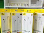 Baseus Encok CZ20 Wired Earphones – Moon White