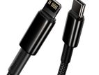 Baseus Tungsten Gold 20W USB-C to Lightning iPhone Fast Charge Cable