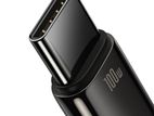 Baseus Tungsten Gold 2m 100W Fast Charging Data Cable USB Type-C Black