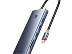 Baseus UltraJoy Series 10 in 1 USB - C HDMI Macbook Hub Adapter ( Metal)