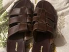 Bata Leather Slippers