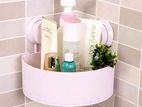 Bathroom Corner Shelf Triangle - Suction Lock