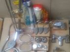 BATHROOM FITTINGS With ACCESSORIES LOT