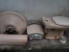 Commode Washbasin Set