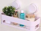 Bathroom Shelf Wall Mounting Vacuum Locking Rack