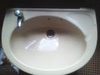 Bathroom Sink with Commode Water Tank