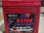Battery 12V 38 Ah Exide