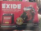 Exide Motorcycle Battery