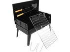 BBQ Grill Barbecue Set with Tools and Portable Cover