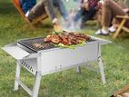 BBQ Grill - Portable & Foldable Stainless Steel