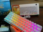 BD61 White Mechanical Keyboard