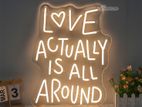 Be My Valentine Neon Sign Custom Valentine's Day Led lit