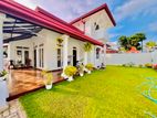 Beautiful Garden With Fully Completed Luxury House For Sale In Negombo