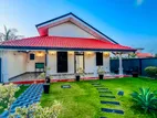beautiful garden with nice simple house sale in negombo