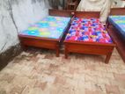Bed 6ft *3ft with 2 Layer Mattress