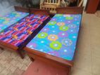 Bed 6ft *3ft With Mattress