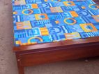 Bed 6ft *4ft With Double Layer Mattress Damro