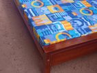 Bed 6ft *4ft With Mattress Double Layer