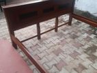 Bed 6ft *5ft Teak