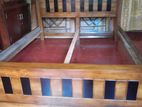 Bed 6×5 Teak Woods. ඇදන් තේක්ක ලීය