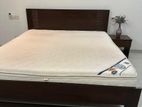 Bed with Arpico Spring Mattress