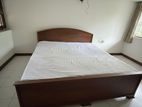 Large Teak Wood Bed