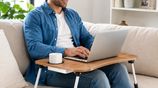 Bed Table - Laptop with cup & Tab holder