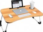 BED TABLE WITH CUP HOLDER 613 - ( 60CM x 36CM 28CM )