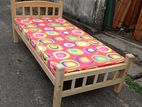 Bed with Mattress 6*3 Single