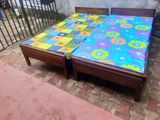 Bed With Mattress 6ft *3ft