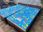 Bed with Mattress 6ft *3ft